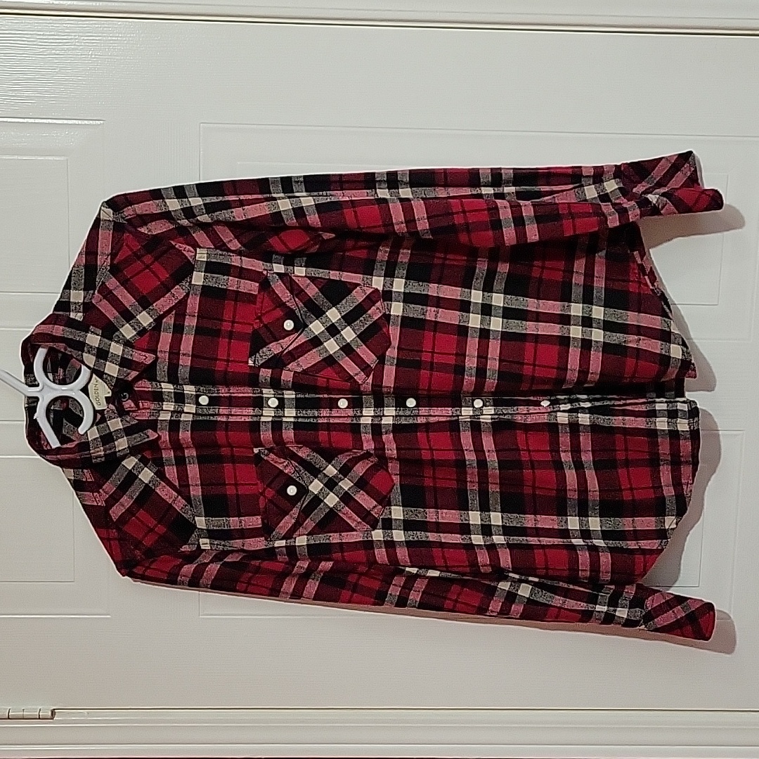 Golden By Tna Plaid Button Down Shirt Us S